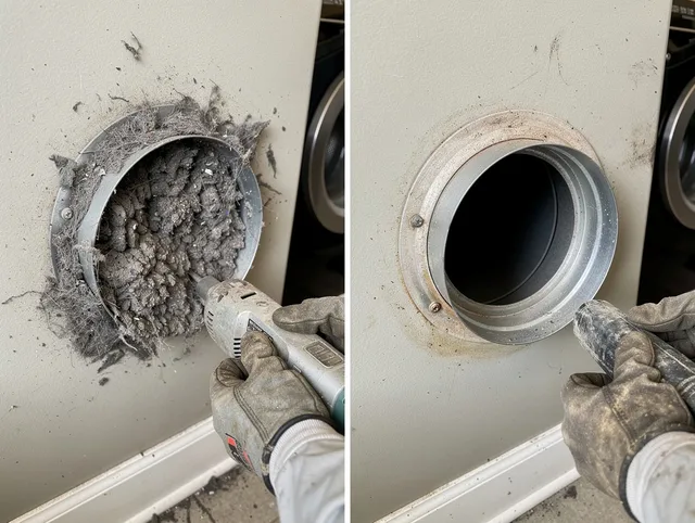 Professional clogged vent cleaning by Central Falls Dryer Vent Cleaning in Central Falls