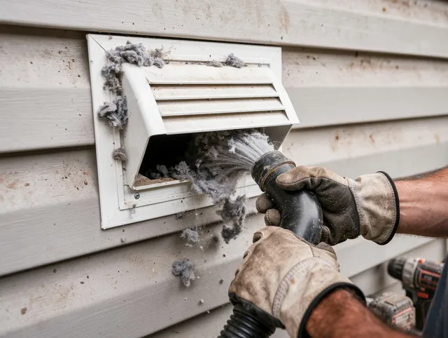 Professional dryer vent cleaning by Central Falls Dryer Vent Cleaning in Central Falls