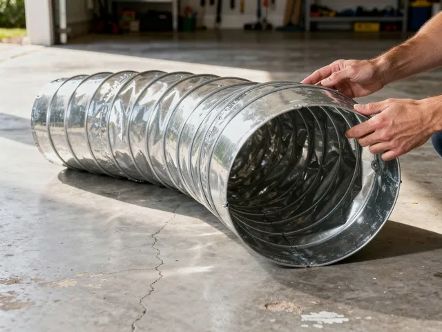 Central Falls Dryer Vent Cleaning specialist using advanced equipment for thorough duct cleaning in Central Falls