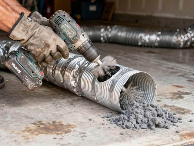 Professional duct cleaning by Central Falls Dryer Vent Cleaning in Central Falls