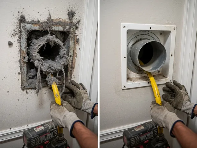 Expert gas dryer vent cleaning by Central Falls Dryer Vent Cleaning in Central Falls