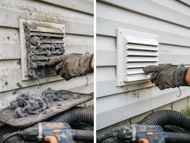 Residential dryer vent cleaning by Central Falls Dryer Vent Cleaning in Central Falls